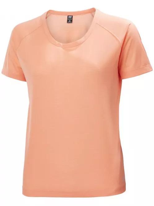 Helly Hansen W Verglas Pace T-Shirt női rövid ujjú póló narancssárga színben 4