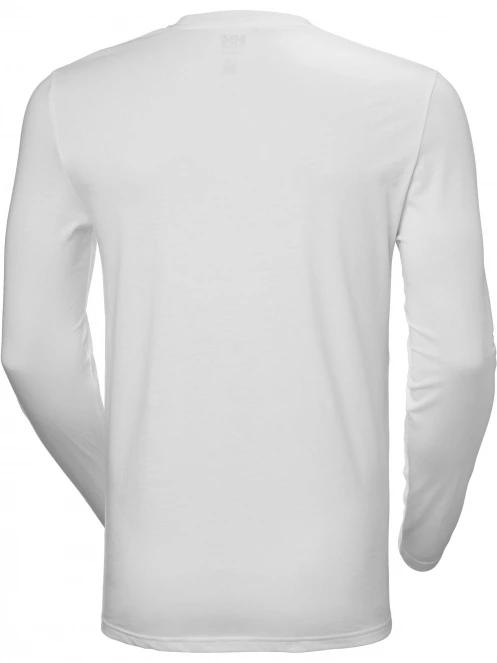 Helly Hansen Nord Graphic Longsleeve T-Shir férfi hosszú ujjú sport póló fehér színben 6
