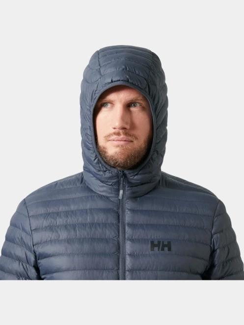 Helly Hansen Sirdal Hooded Insulator Jacket férfi télikabát szürke színben 4