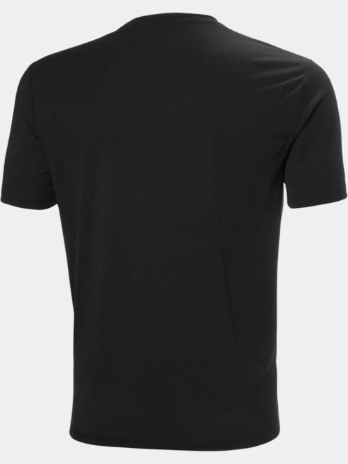 Helly Hansen Skog Graphic T-Shirt férfi rövid ujjú póló fekete színben 7