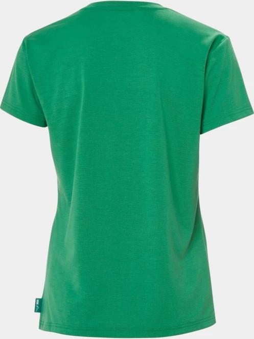 Helly Hansen W Skog Graphic Tee női rövid ujjú póló zöld színben 6
