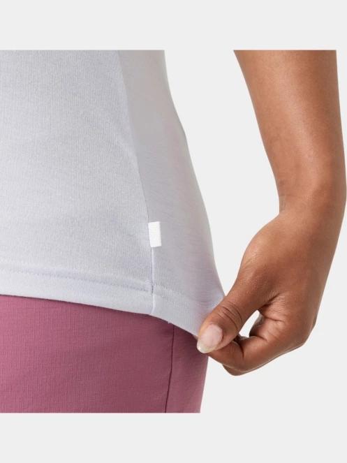 Helly Hansen W Skog Graphic Tee női rövid ujjú póló lila színben 5
