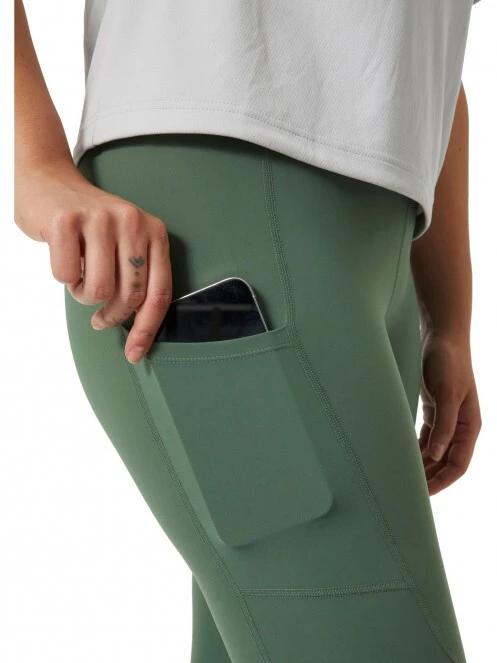 Helly Hansen W 7/8 Constructed Legging 2.0 női sportnadrág oliva színben 4