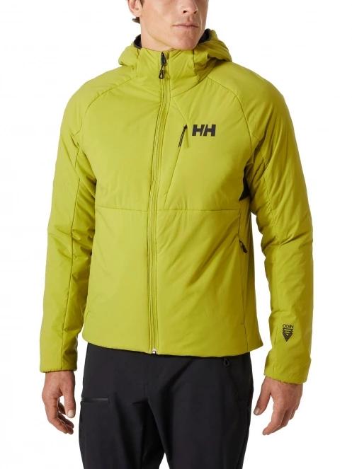 Helly Hansen Odin Stretch Hood Insulat 2.0 férfi túrakabát zöld színben 2