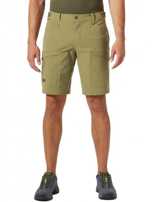 Helly Hansen Verglas Tur Shorts férfi túra rövidnadrág zöld színben 2