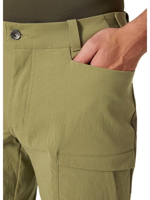 Helly Hansen Verglas Tur Shorts férfi túra rövidnadrág zöld színben 4
