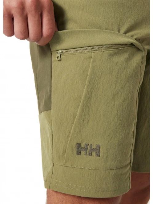 Helly Hansen Verglas Tur Shorts férfi túra rövidnadrág zöld színben 6