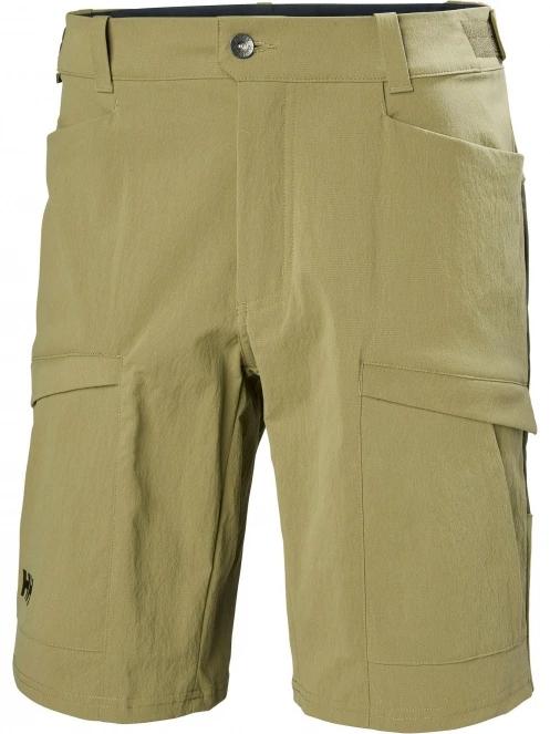 Helly Hansen Verglas Tur Shorts férfi túra rövidnadrág zöld színben 7