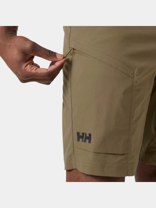Helly Hansen Elv Light Tur Shorts férfi túra rövidnadrág oliva színben 4