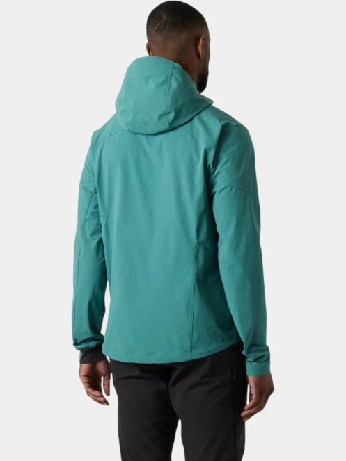 Helly Hansen Blaze Softshell Hood férfi softshell felső zöld színben 3