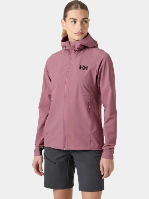 Helly Hansen W Blaze Softshell Hood női softshell felső lila színben 2