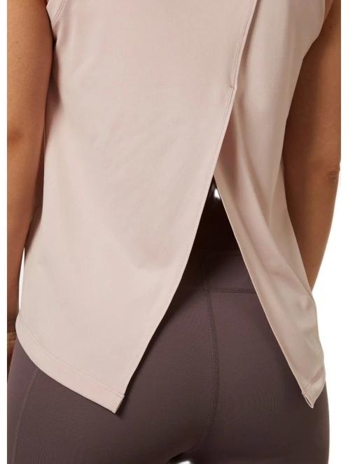 Helly Hansen W Tech Split Back Tank 2.0 női ujjatlan póló rózsaszín színben 5