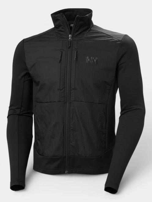 Helly Hansen Versalite Hybrid Fleece Jacket férfi hibrid felső fekete színben 6