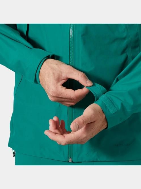 Helly Hansen Verglas Infinity Shell Jkt 2.0 férfi esőkabát zöld színben 7
