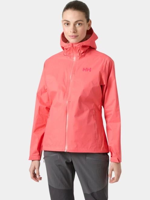 Helly Hansen W Loke Terra Jacket női esőkabát rózsaszín színben 2