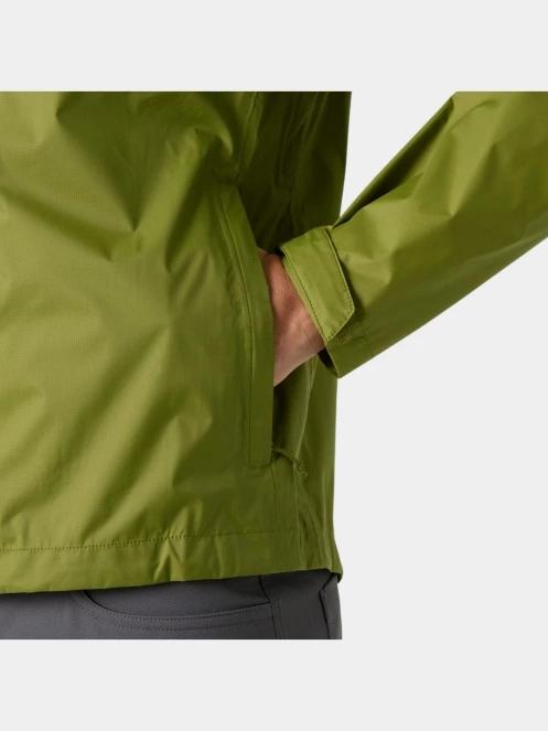 Helly Hansen Loke Jacket férfi esőkabát zöld színben 4