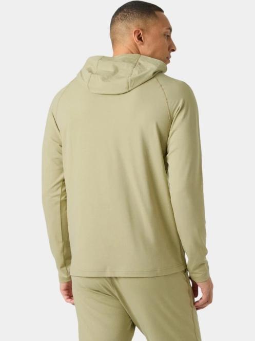 Helly Hansen Tyri Knit Hoodie férfi kapucnis pulóver zöld színben 3