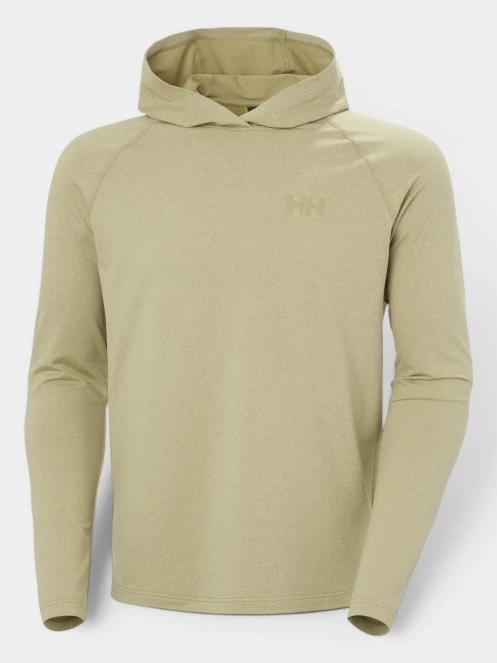 Helly Hansen Tyri Knit Hoodie férfi kapucnis pulóver zöld színben 5