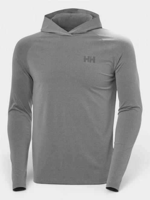 Helly Hansen Tyri Knit Hoodie férfi kapucnis pulóver szürke színben 5