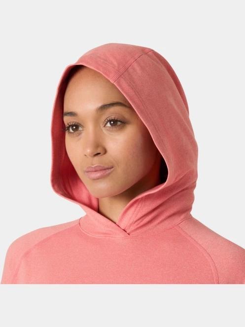 Helly Hansen W Tyri Knit Hoodie női kapucnis pulóver rózsaszín színben 4