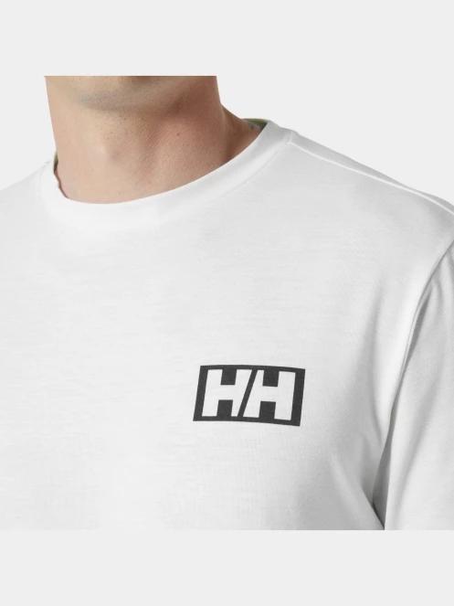 Helly Hansen Skog Graphic Ls Tee férfi hosszú ujjú póló fehér színben 4