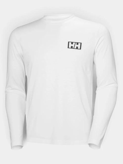 Helly Hansen Skog Graphic Ls Tee férfi hosszú ujjú póló fehér színben 6