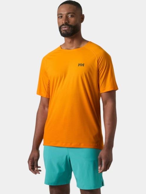 Helly Hansen Trail Ss T-Shirt férfi rövid ujjú póló narancssárga színben 2