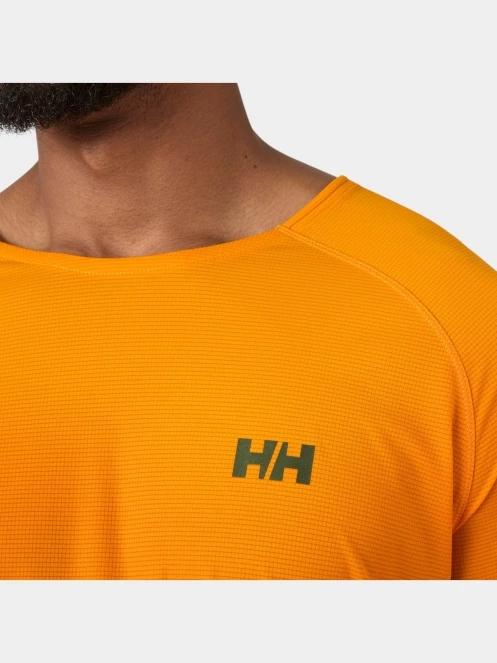 Helly Hansen Trail Ss T-Shirt férfi rövid ujjú póló narancssárga színben 4