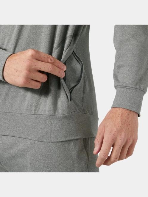 Helly Hansen Tyri Knit Crew Neck férfi pulóver szürke színben 4