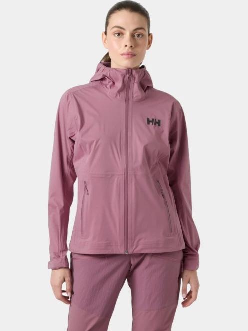 Helly Hansen W Momentum 3L Stretch Jacket női héjkabát lila színben 2