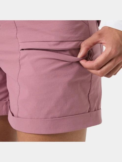 Helly Hansen W Maridalen Shorts női oldalzsebes rövidnadrág lila színben 4