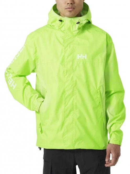 Helly Hansen Ervik Jacket férfi esőkabát zöld színben 2