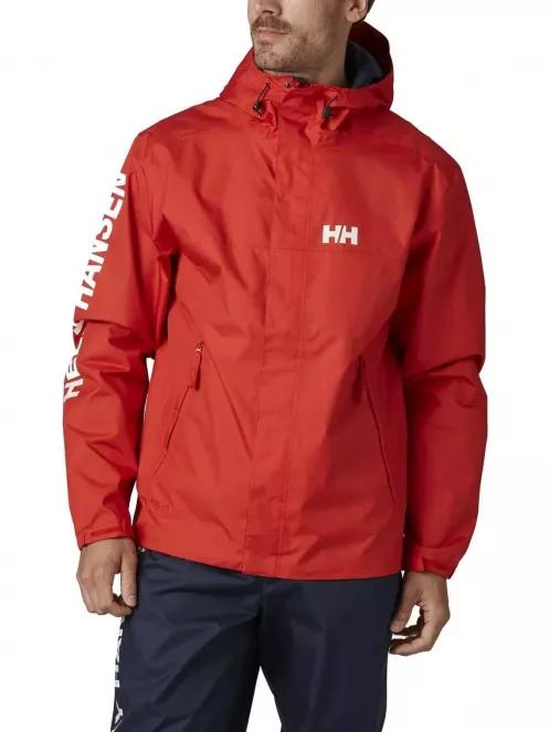 Helly Hansen Ervik Jacket férfi esőkabát piros színben 2