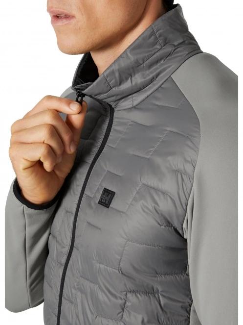 Helly Hansen Lifa Loft Hybrid Insulator Jkt férfi átmeneti kabát szürke színben 4