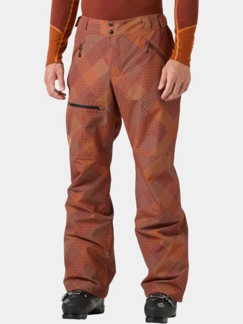 Helly Hansen Sogn Cargo Pant férfi sínadrág barna színben 2