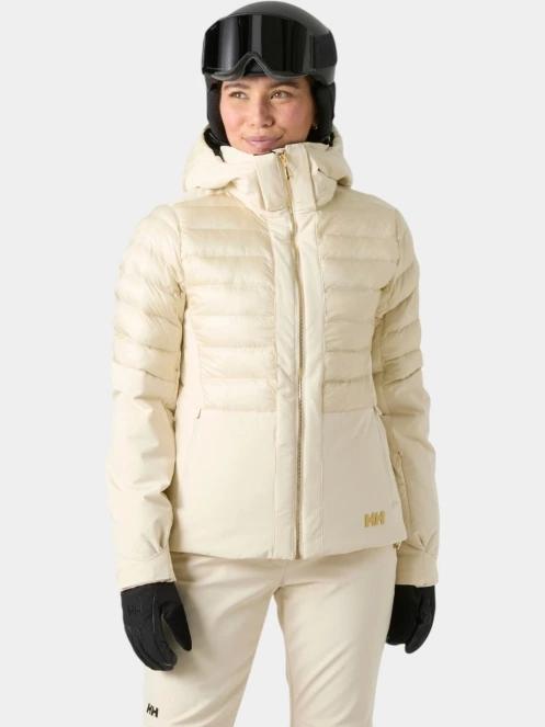 Helly Hansen W Avanti Jacket női steppelt síkabát homok színben 2
