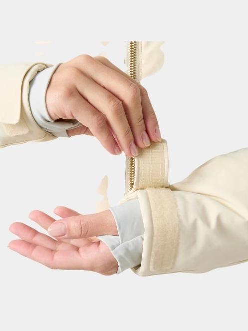 Helly Hansen W Avanti Jacket női steppelt síkabát homok színben 4