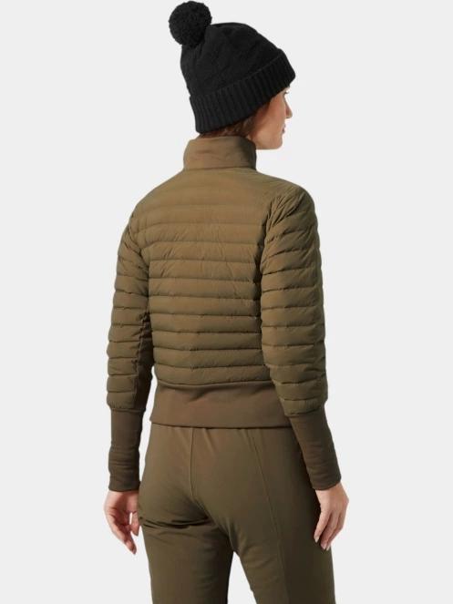 Helly Hansen W Avanti Down Midlayer női pehelykabát oliva színben 3