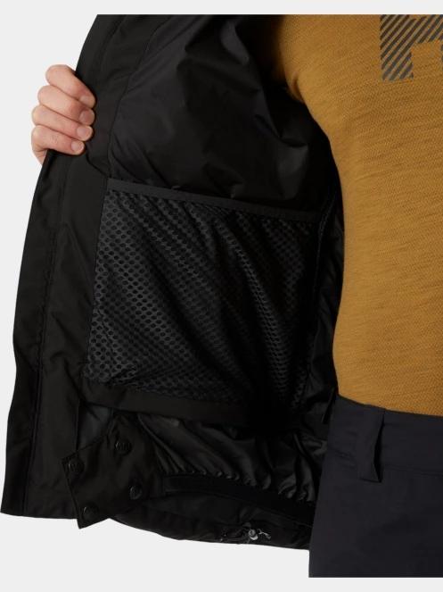 Helly Hansen Bossanova Puffy Jacket férfi steppelt síkabát barna színben 4