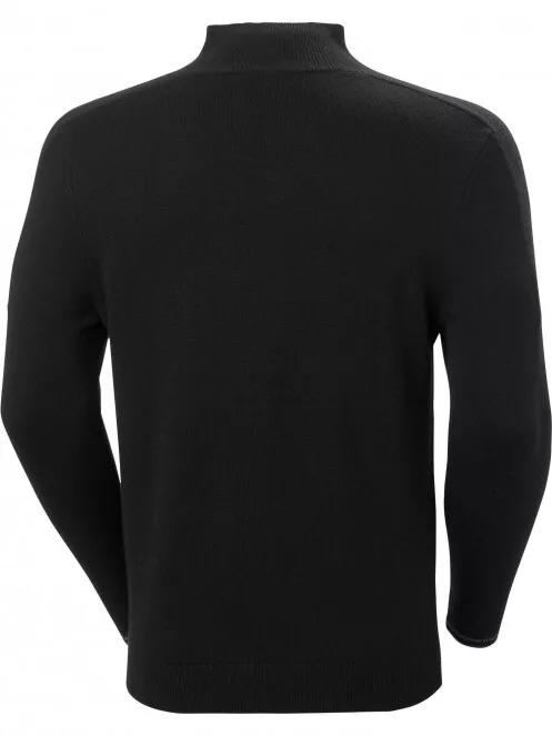 Helly Hansen Kitzbuhel Knitted Sweat férfi polár pulóver fekete színben 5