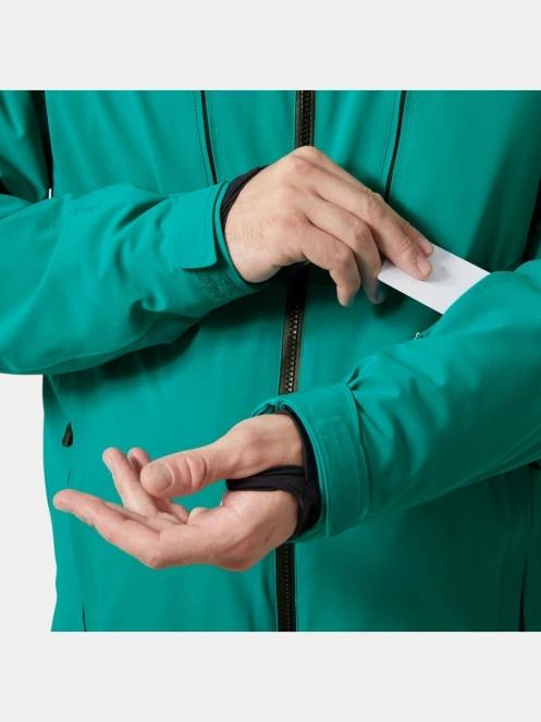 Helly Hansen Alpha 4.0 Jacket férfi síkabát zöld színben 7