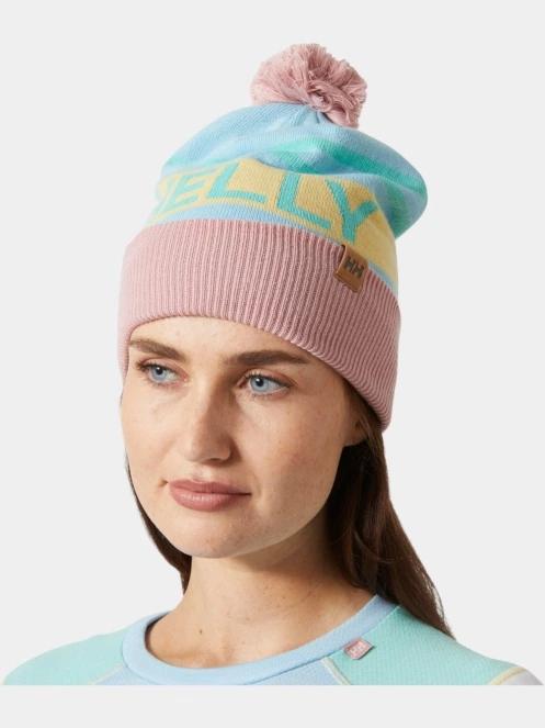 Helly Hansen Ridgeline Beanie bojtos sapka világoskék színben 3