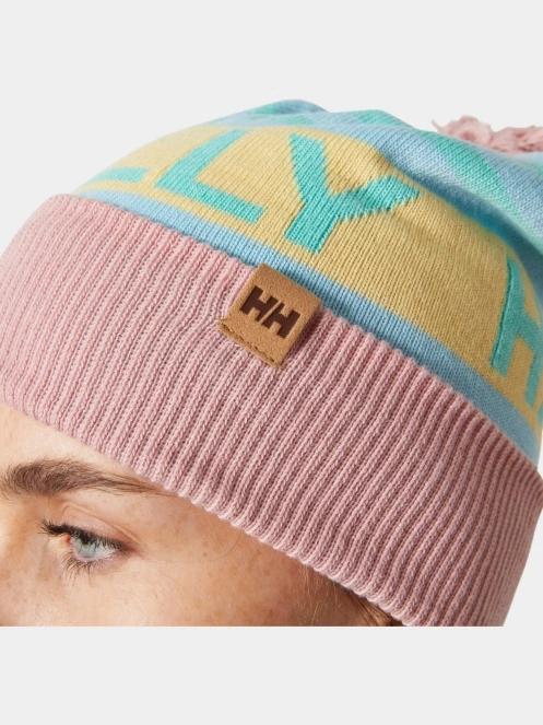 Helly Hansen Ridgeline Beanie bojtos sapka világoskék színben 5