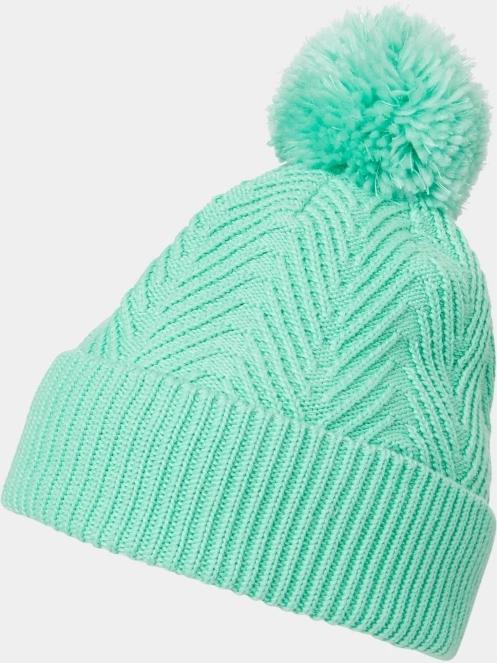 Helly Hansen W Lumi Beanie női bojtos sapka zöld színben 2