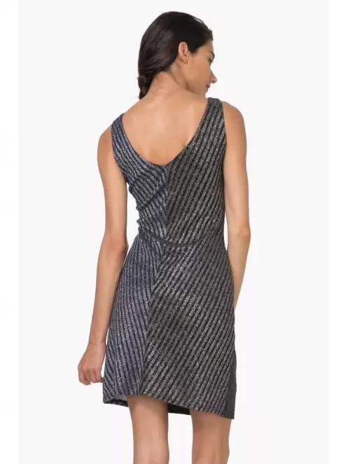 Desigual Vest Aldara női ruha szürke színben 3