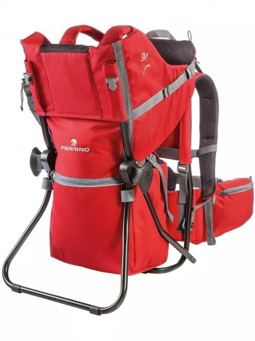 Ferrino Backpack Caribou babahordozó hátizsák piros színben 2