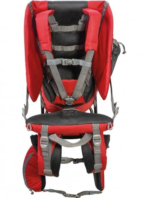 Ferrino Backpack Caribou férfi babahordozó hátizsák piros színben 4