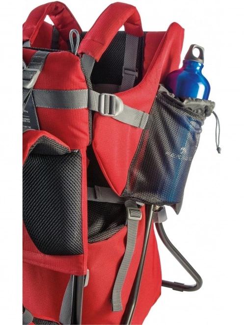 Ferrino Backpack Caribou férfi babahordozó hátizsák piros színben 5