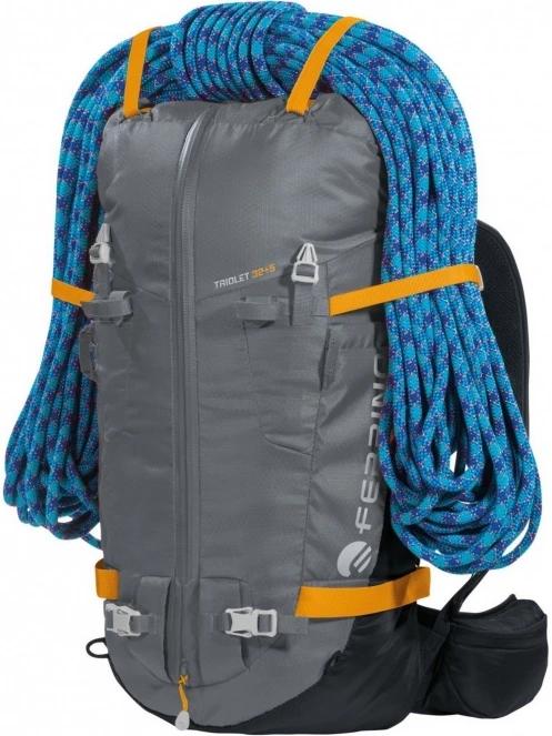 Ferrino Backpack Triolet 32+5 férfi hegymászó hátizsák szürke színben 9