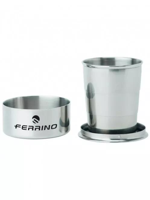 Ferrino Stainless Steel Foldable Tumbler összecsukható pohár szürke színben 2